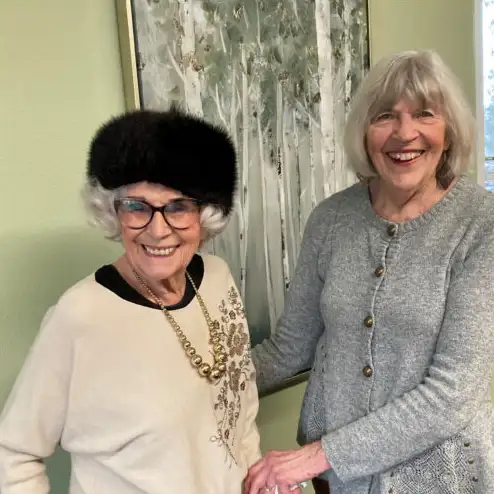 Jan McKeough donated $10,000 in honor of her dear friend Mary Faux