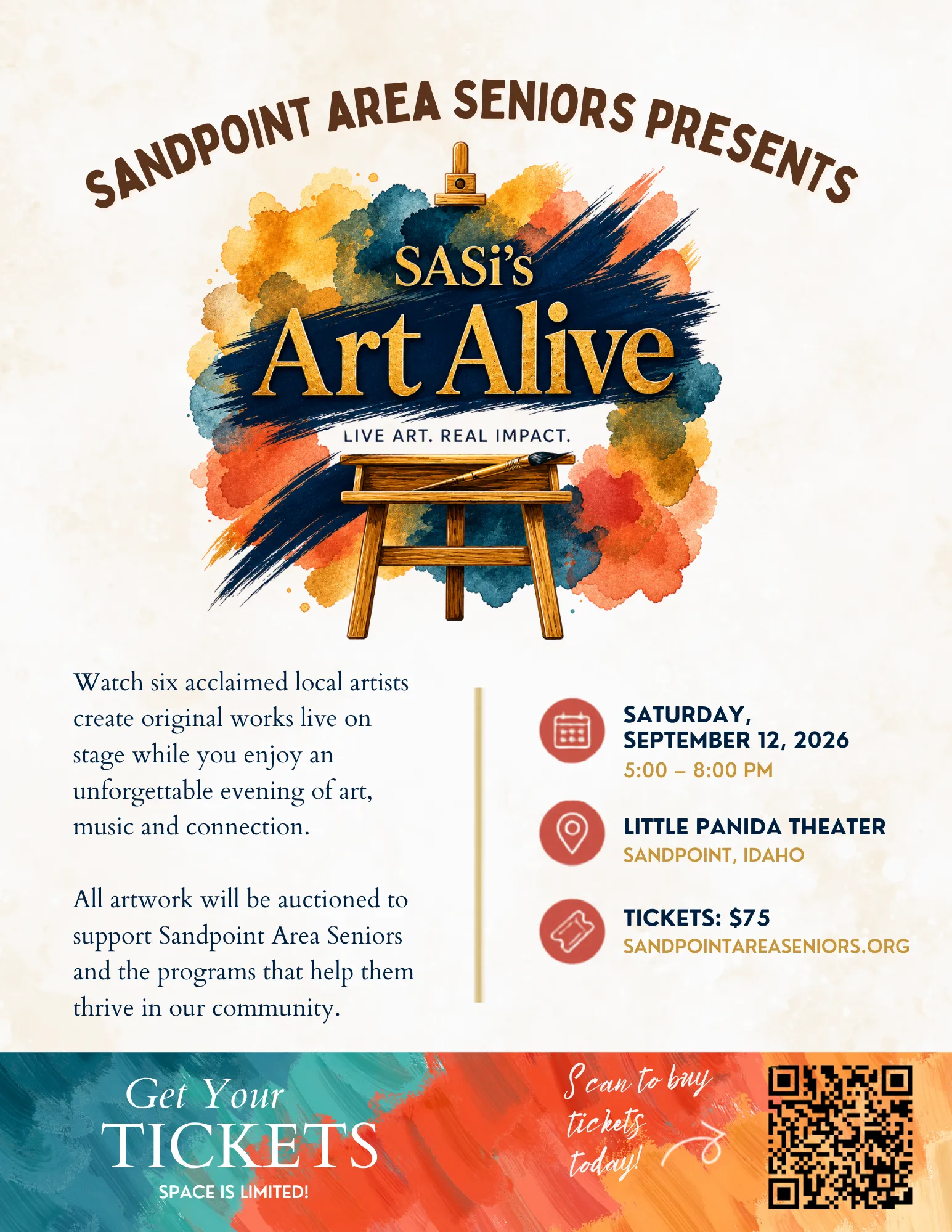 Colorful Creative Abstract Art Gala Exhibition Event Flyer (002)